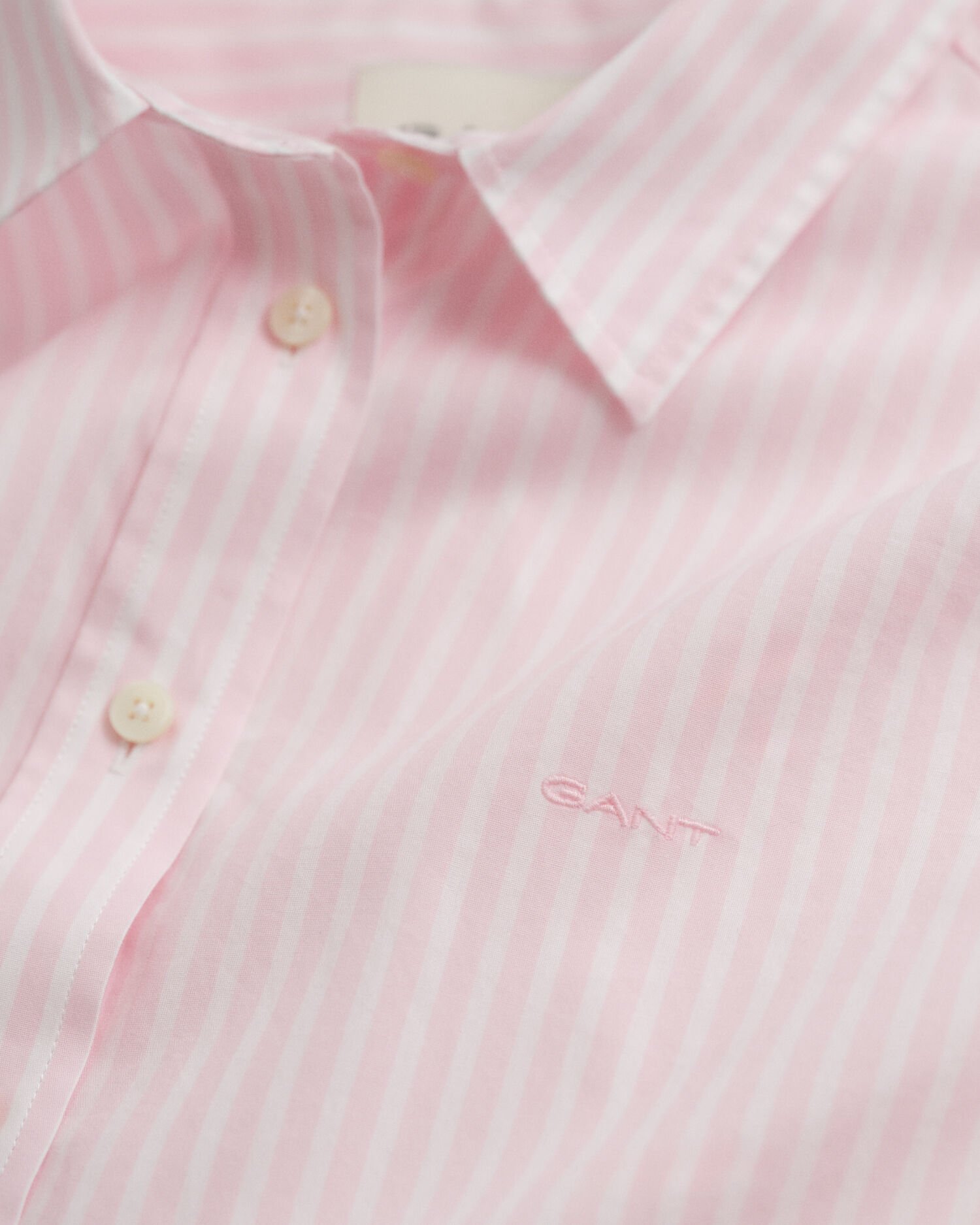 Chemise coupe regular en popeline à rayures classique