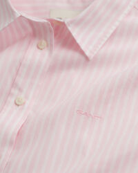 Chemise coupe regular en popeline à rayures classique