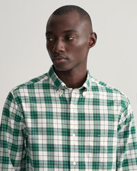 Chemise regular fit en coton Oxford &agrave; carreaux
