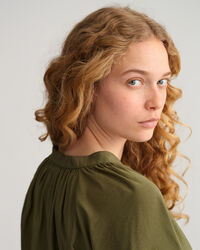 Chemisier &agrave; col droit