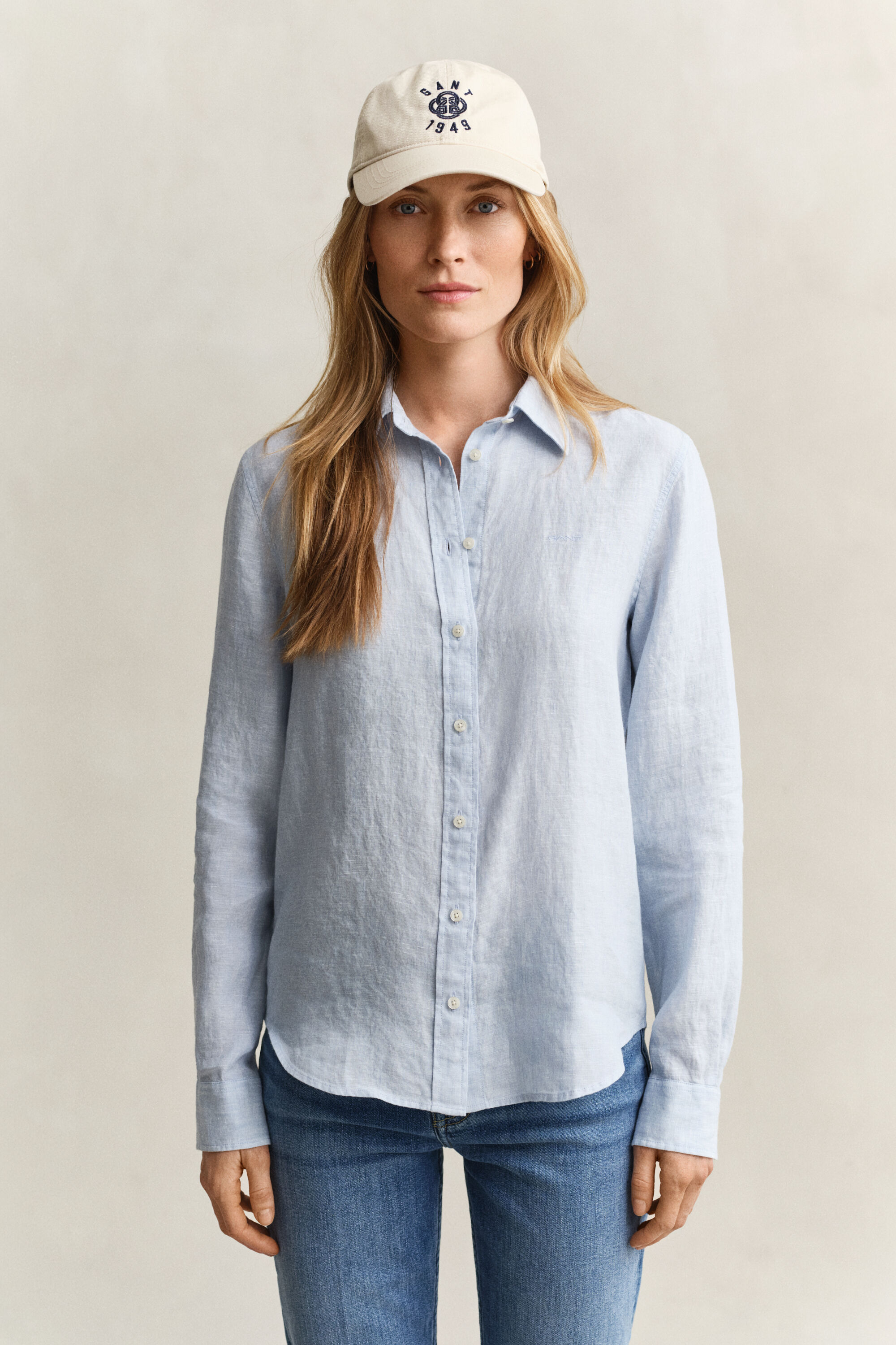 Chemise regular fit en lin