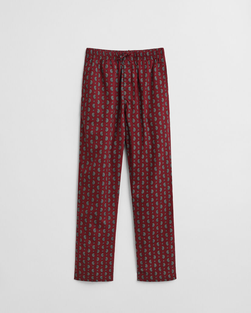 Pantalon de pyjama en flanelle à imprimé cachemire
