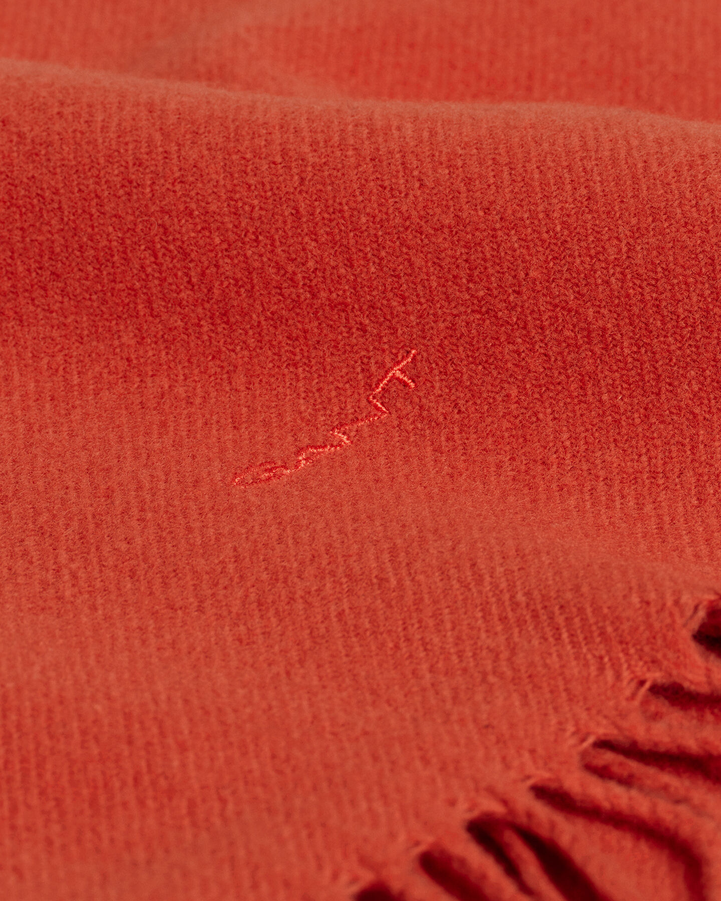 Écharpe en laine unie