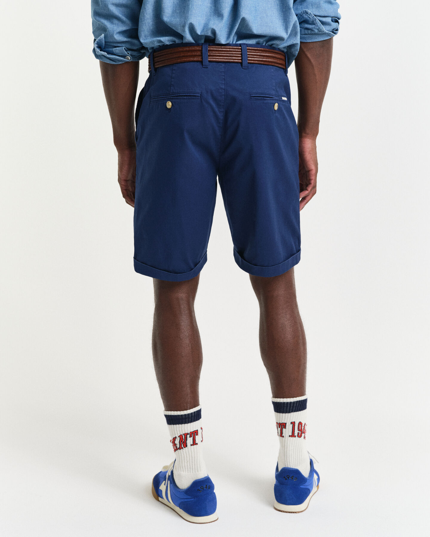 Short chino coupe regular Sunfaded