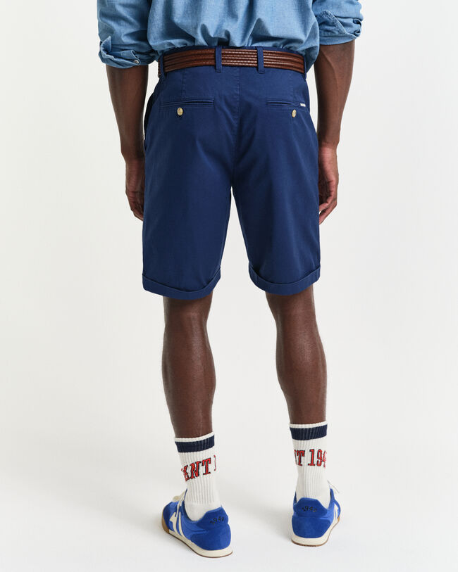 Short chino coupe regular Sunfaded