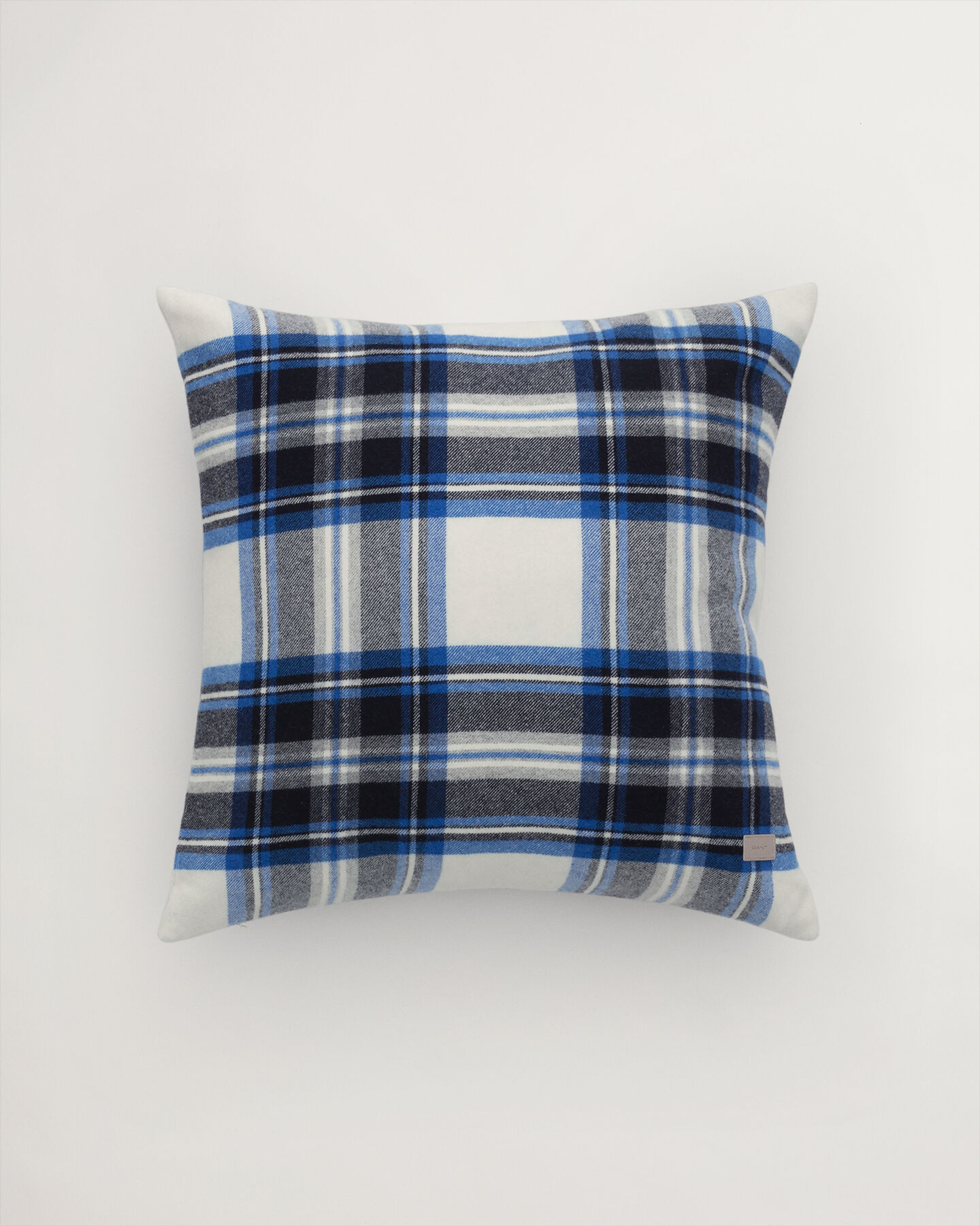 Housse de coussin à motif écossais