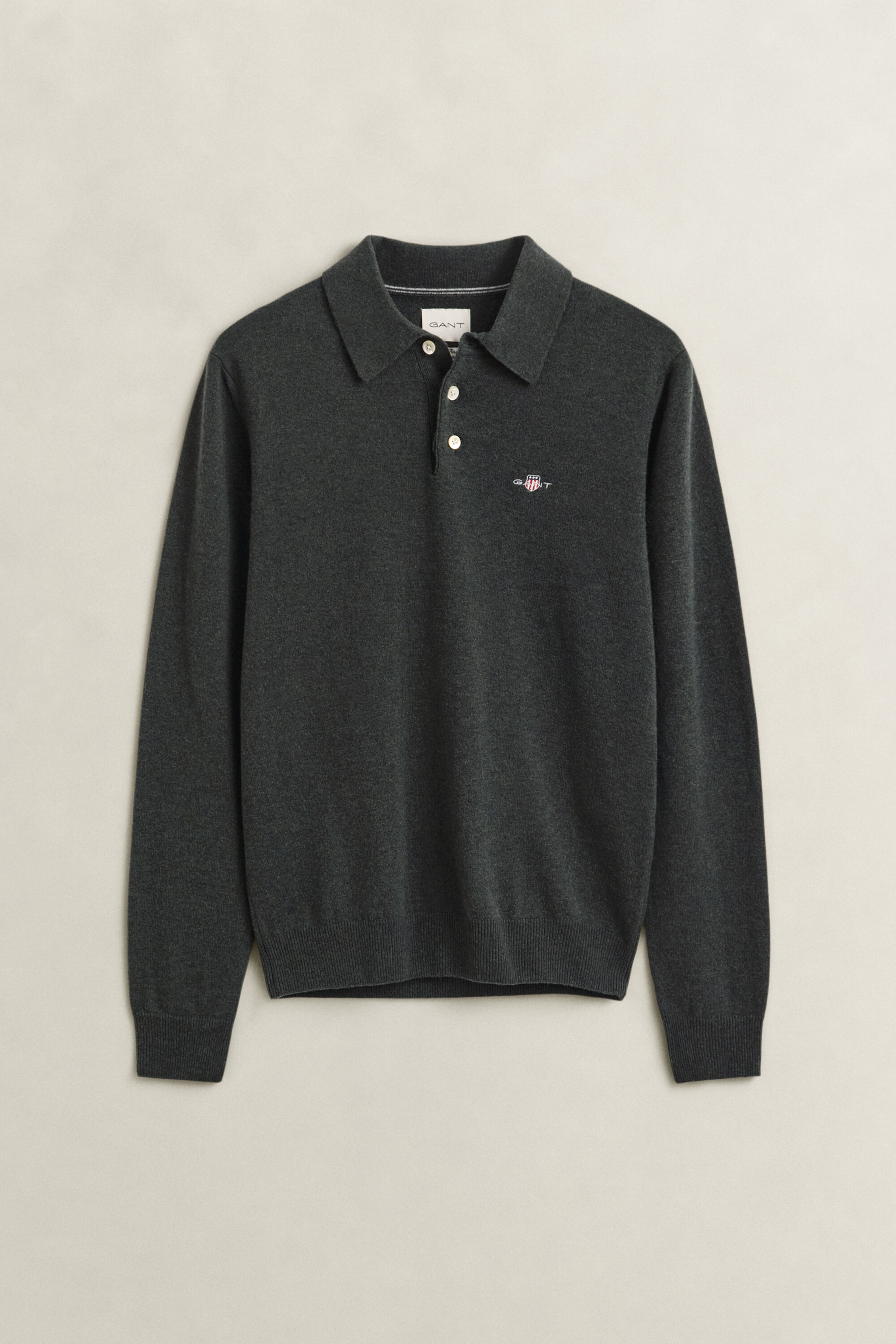 Pull polo en laine d'agneau ultrafine