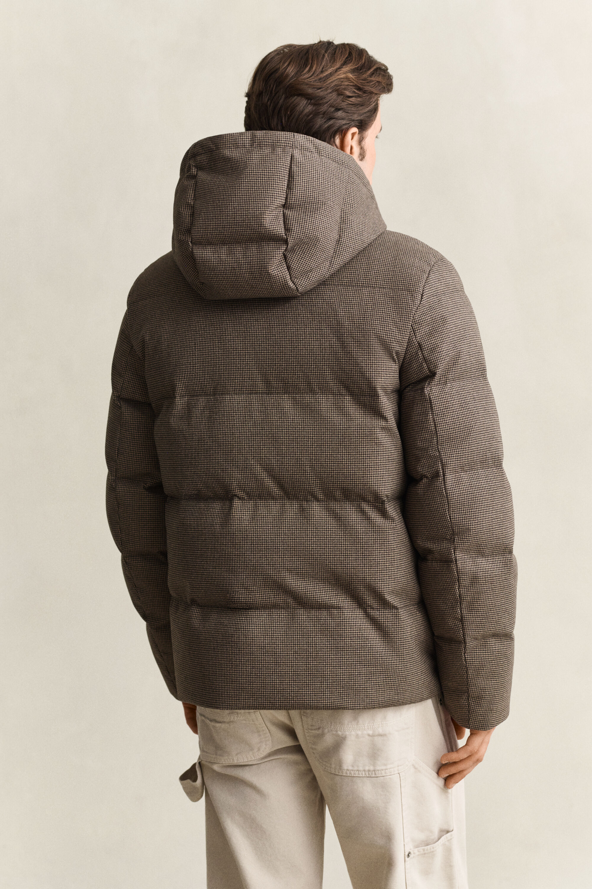 Veste matelassée en flanelle