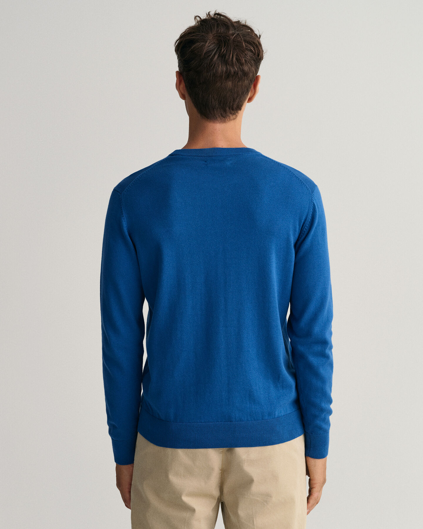 Pull ras du cou en coton Classic