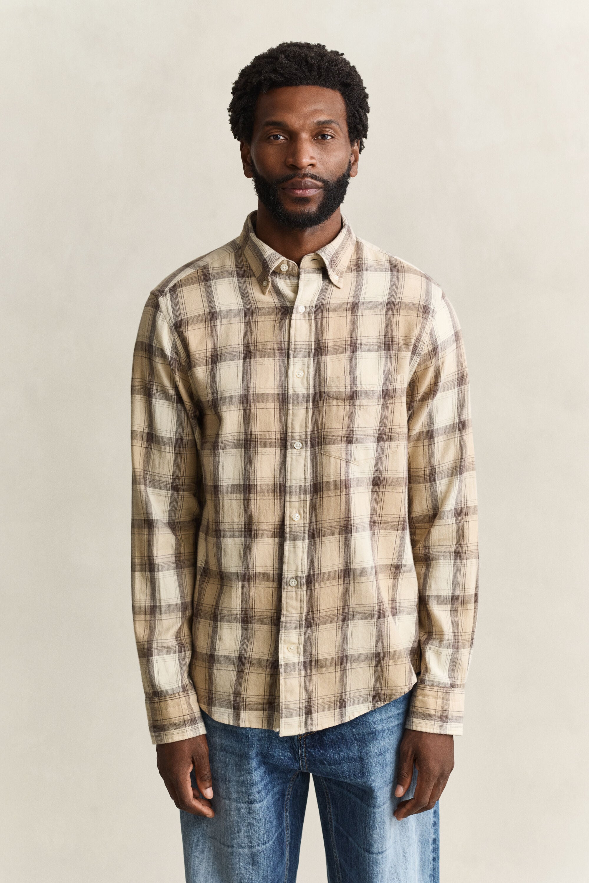 Chemise en flanelle à carreaux Windblown