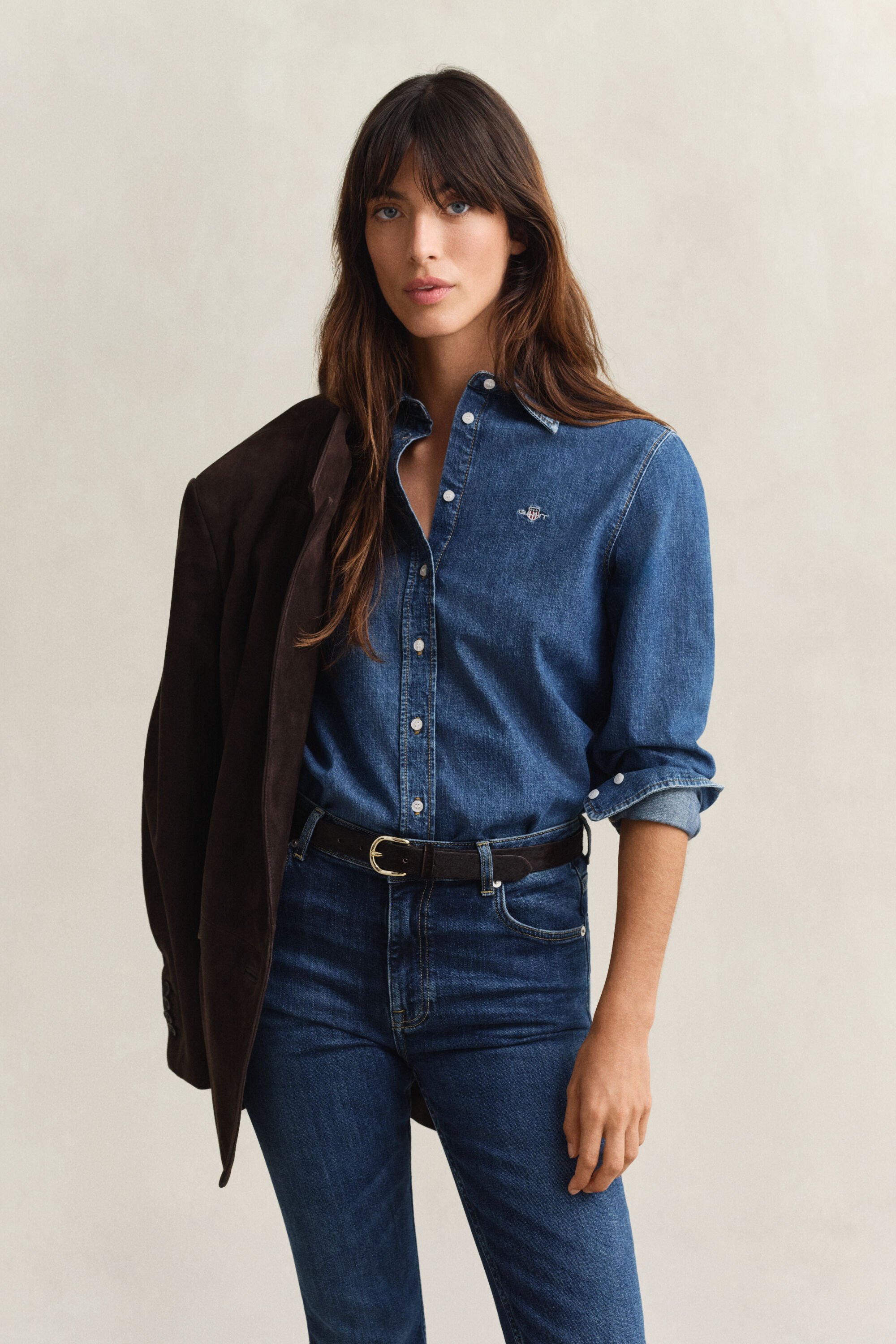 Chemise en denim