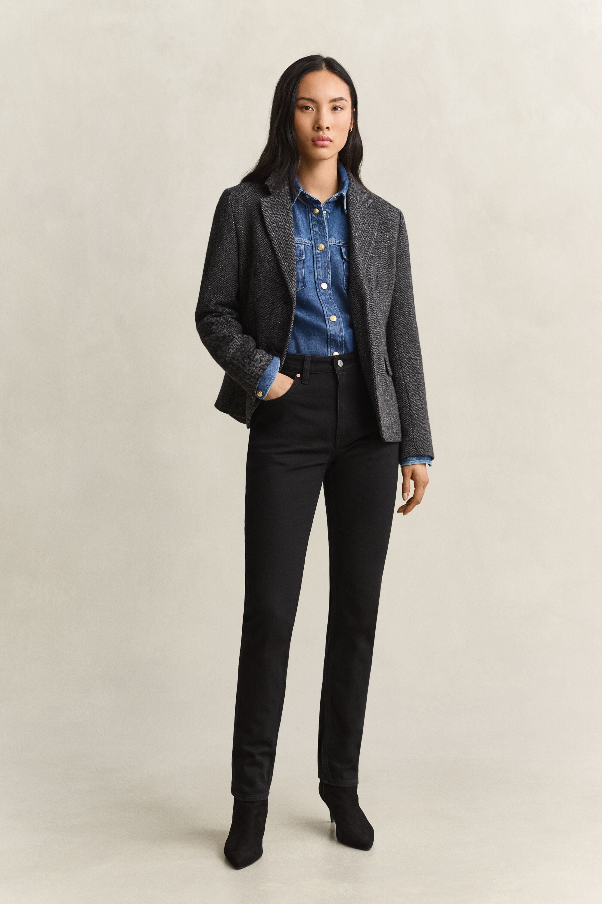 Chemise en denim