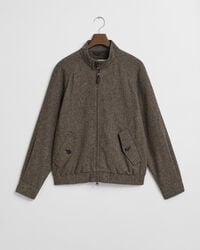 Veste Harrington en laine mélangée