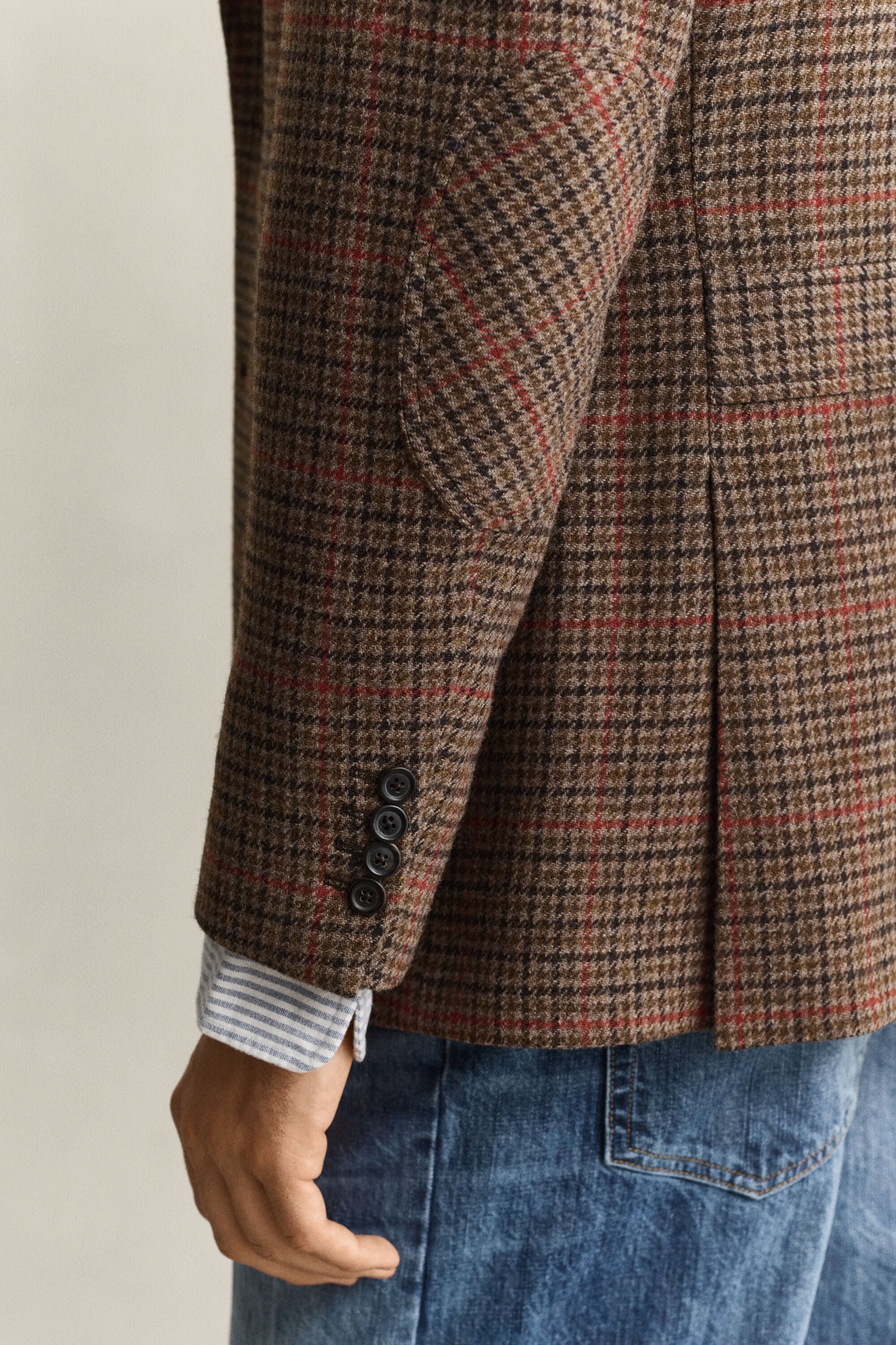 Veste sportive en tweed anglais