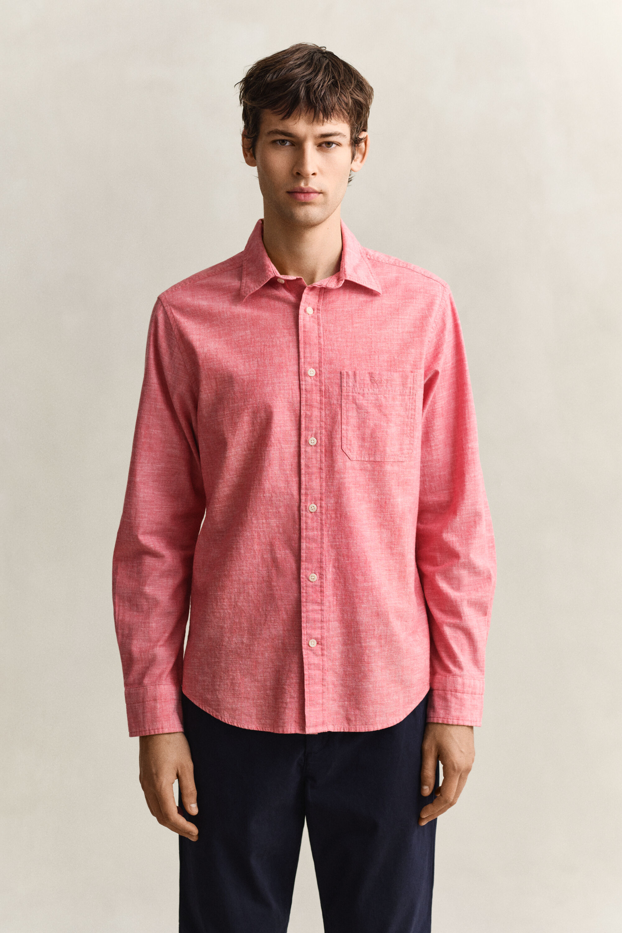 Chemise en chambray
