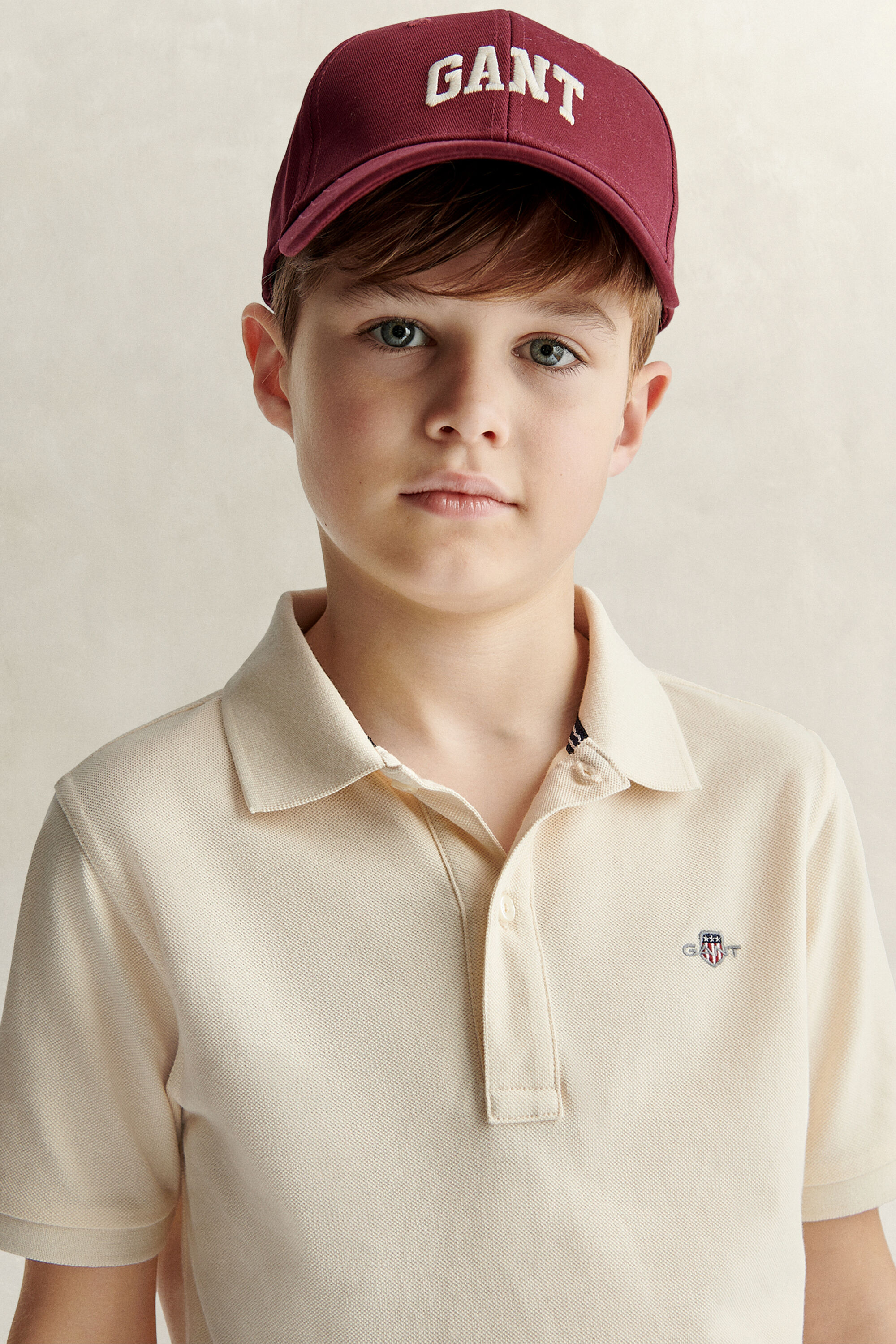 Polo avec écusson Ado