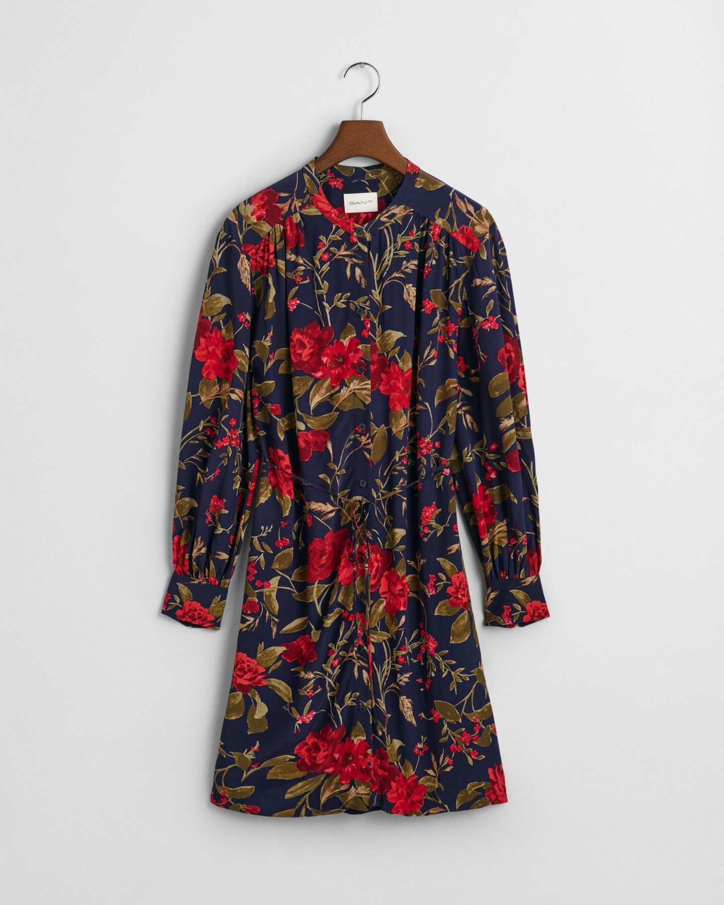 Robe avec roses imprim&eacute;es