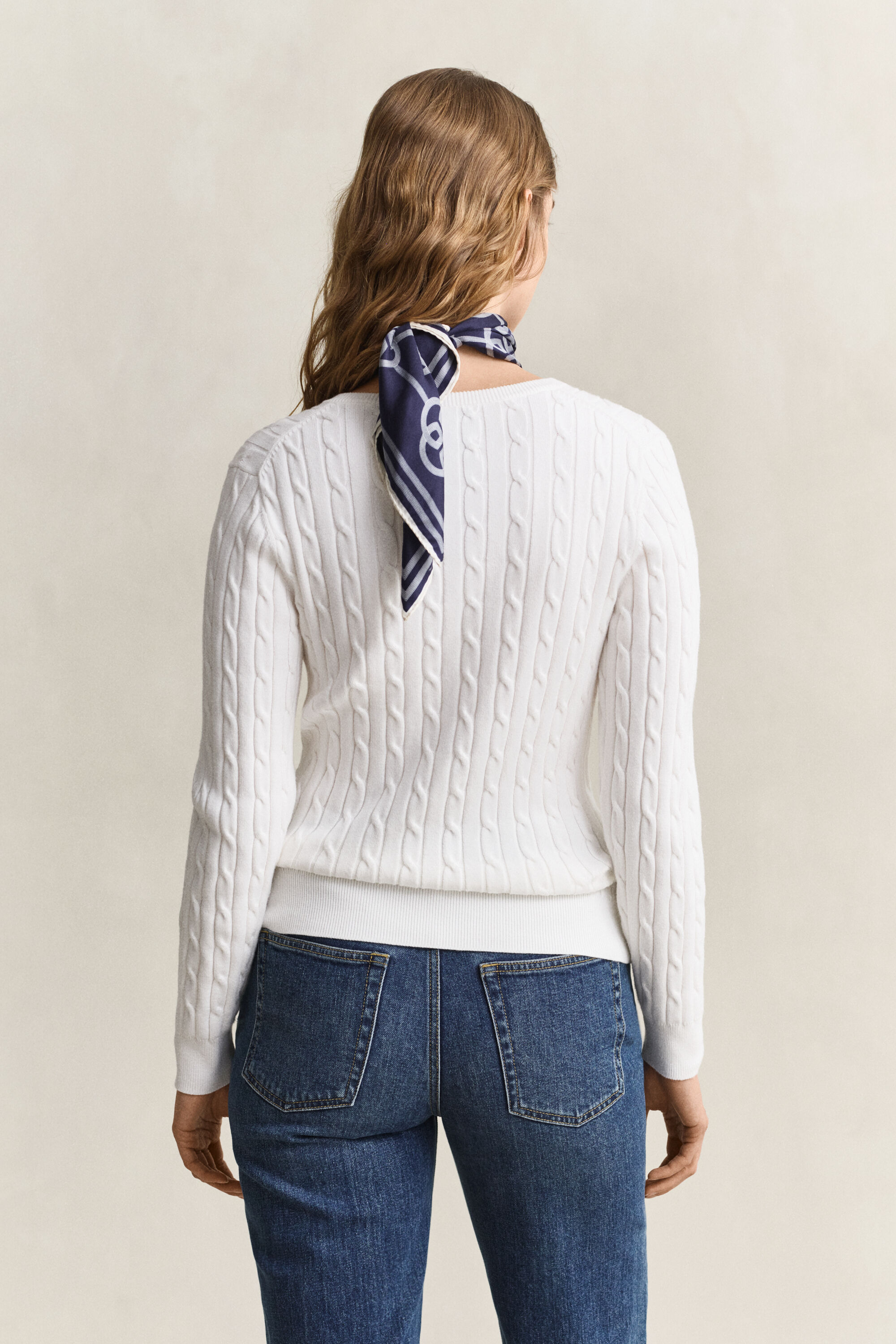 Cardigan en maille torsadée