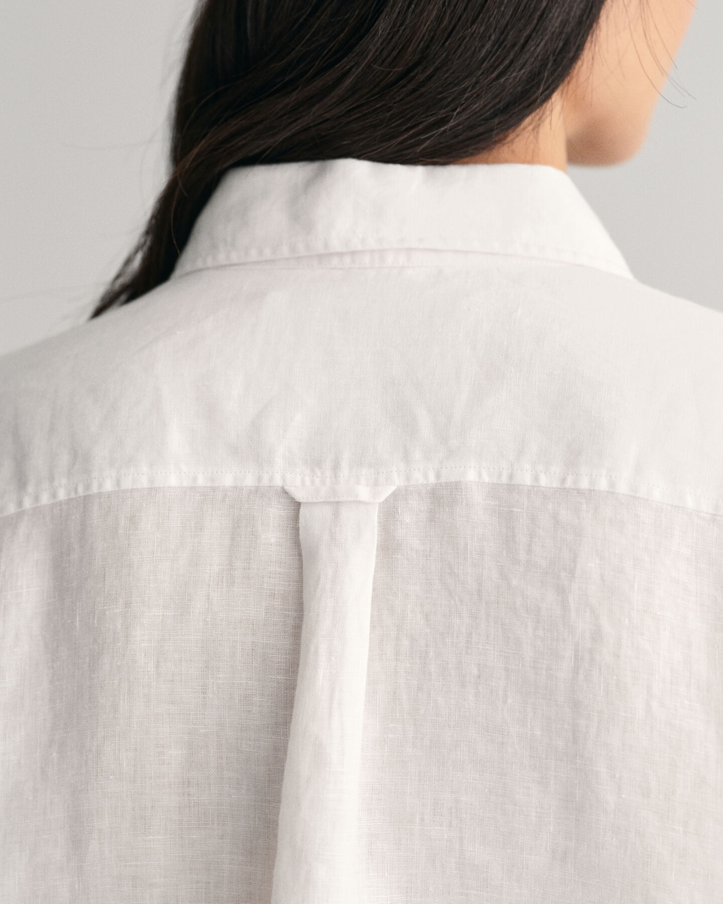 Chemise relaxed fit courte en lin