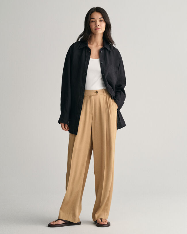 Chemise ultra-ample en lin