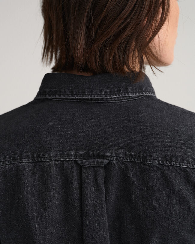 Chemise regular fit en denim