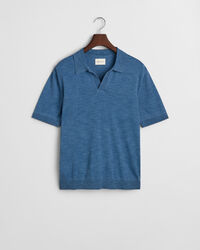 Pull façon polo à manches courtes Sunfaded