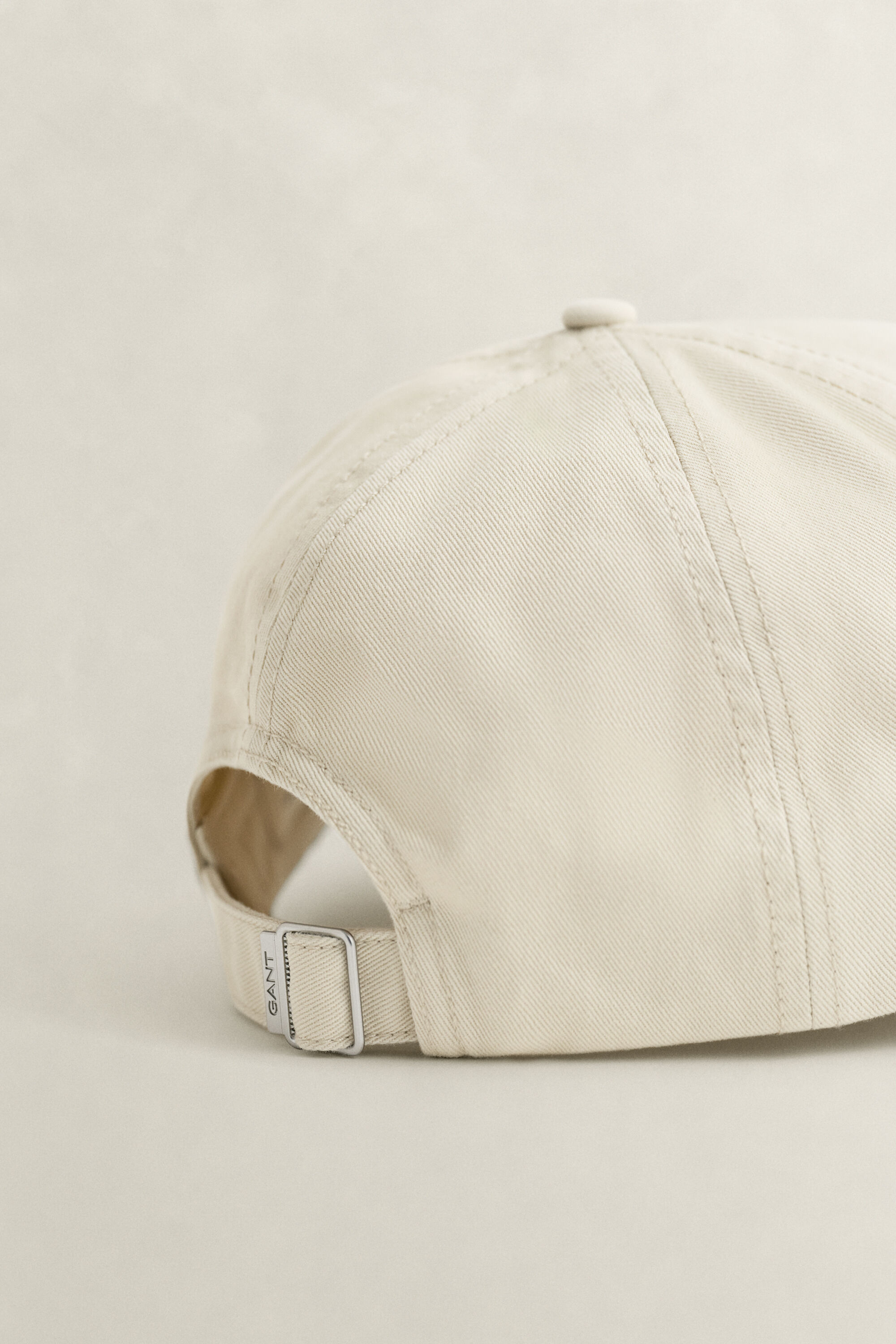Casquette en sergé de coton avec écusson