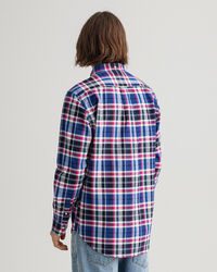 Chemise regular fit en coton Oxford &agrave; carreaux