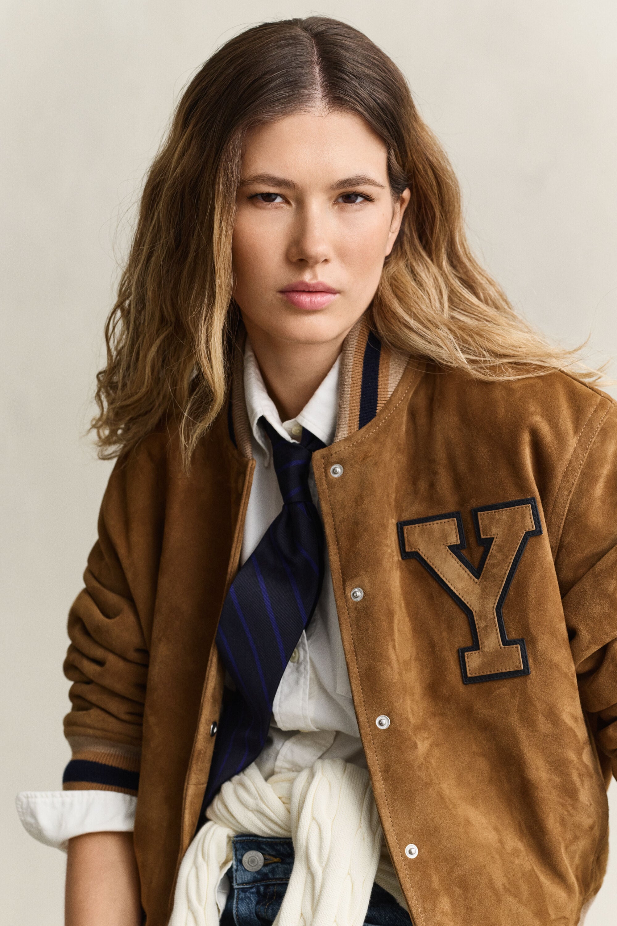 Veste Varsity de Gant x Yale en daim