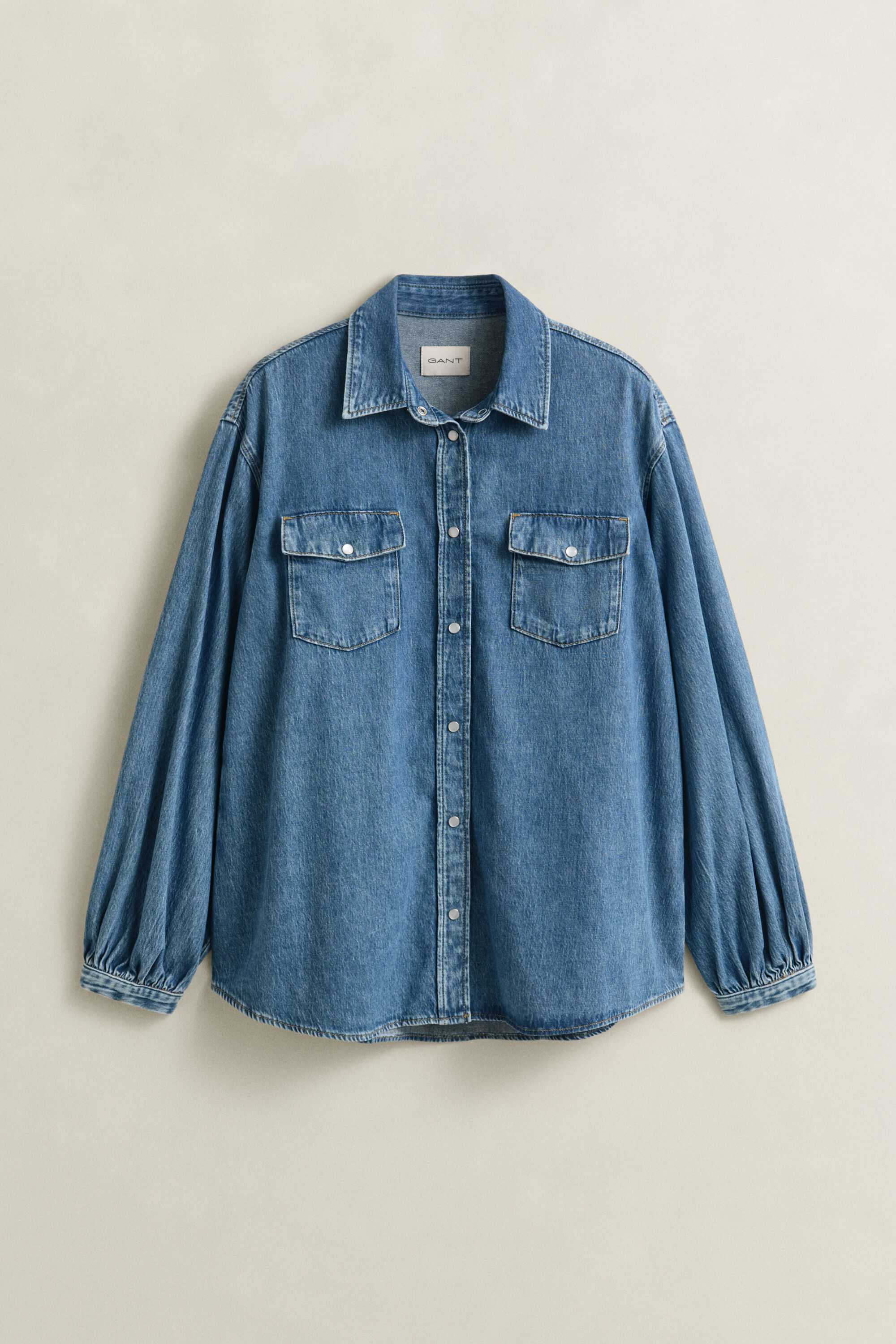 Chemise à manches volumineuses