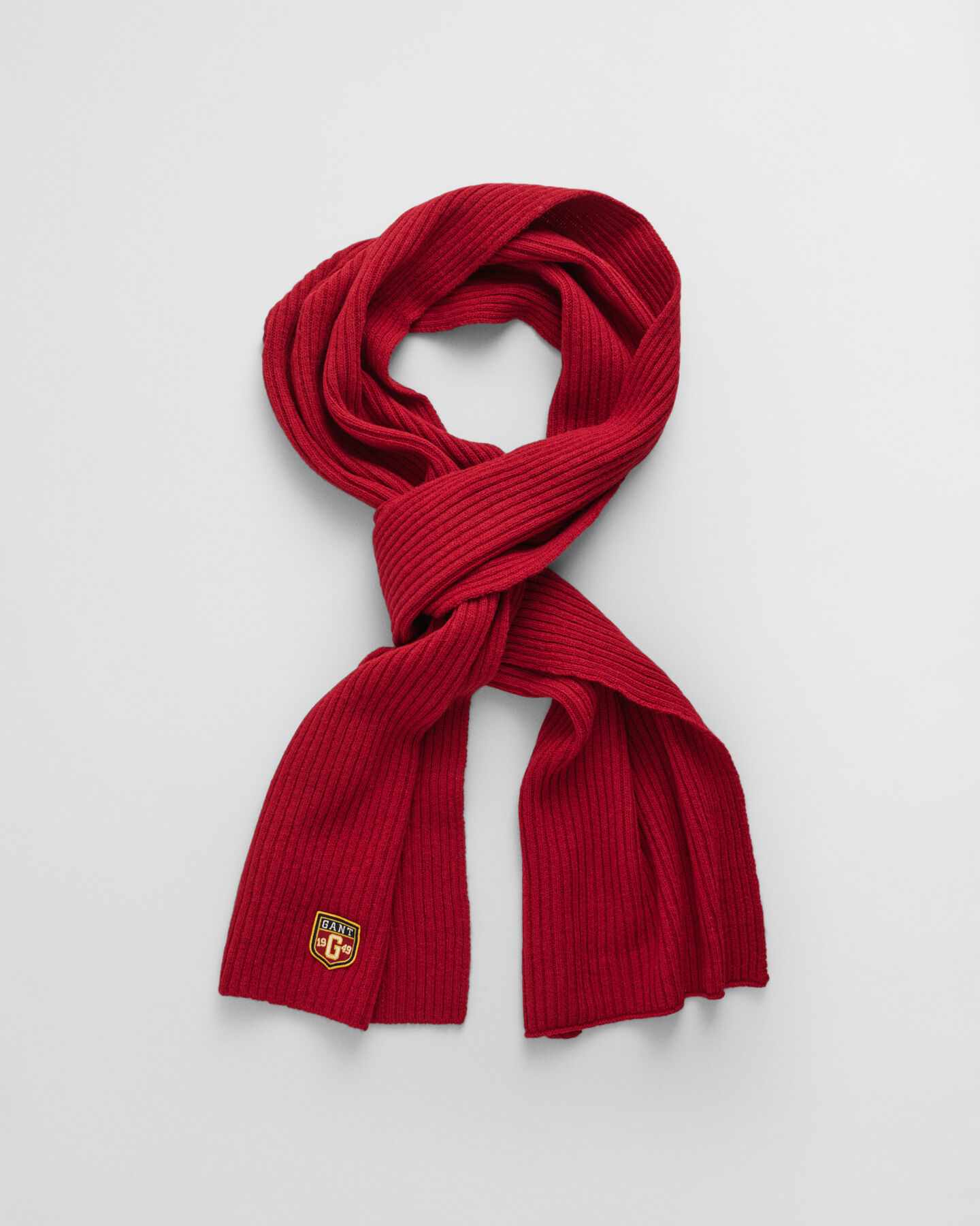 Coffret cadeau bonnet et écharpe en laine avec écusson