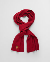 Coffret cadeau bonnet et écharpe en laine avec écusson