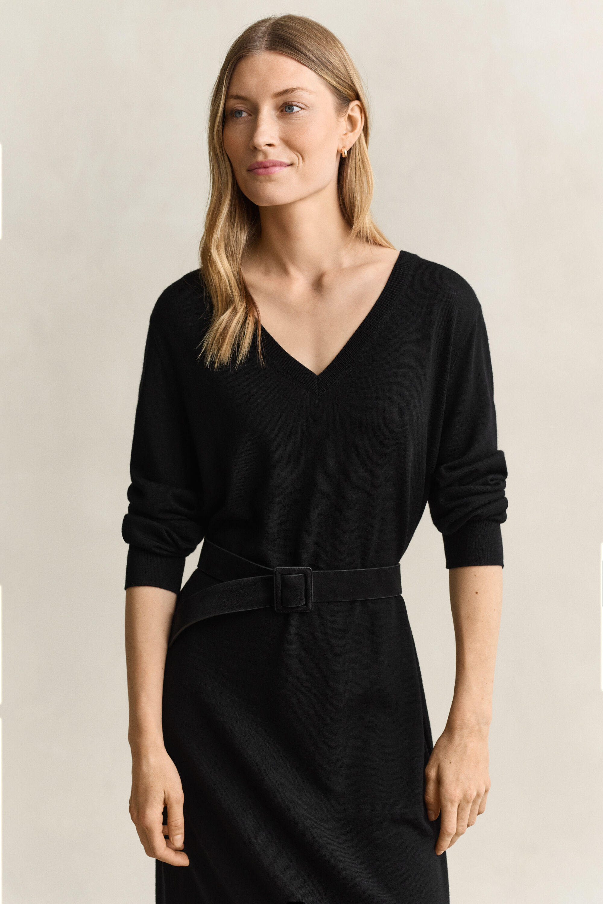 Robe en laine mérinos extra-fine