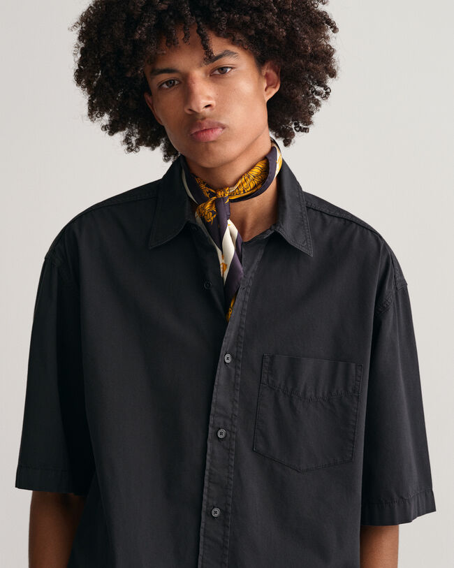 Chemise &agrave; manches courtes oversize Sunfaded