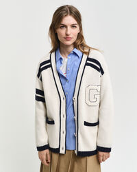 Cardigan col V GANT Varsity