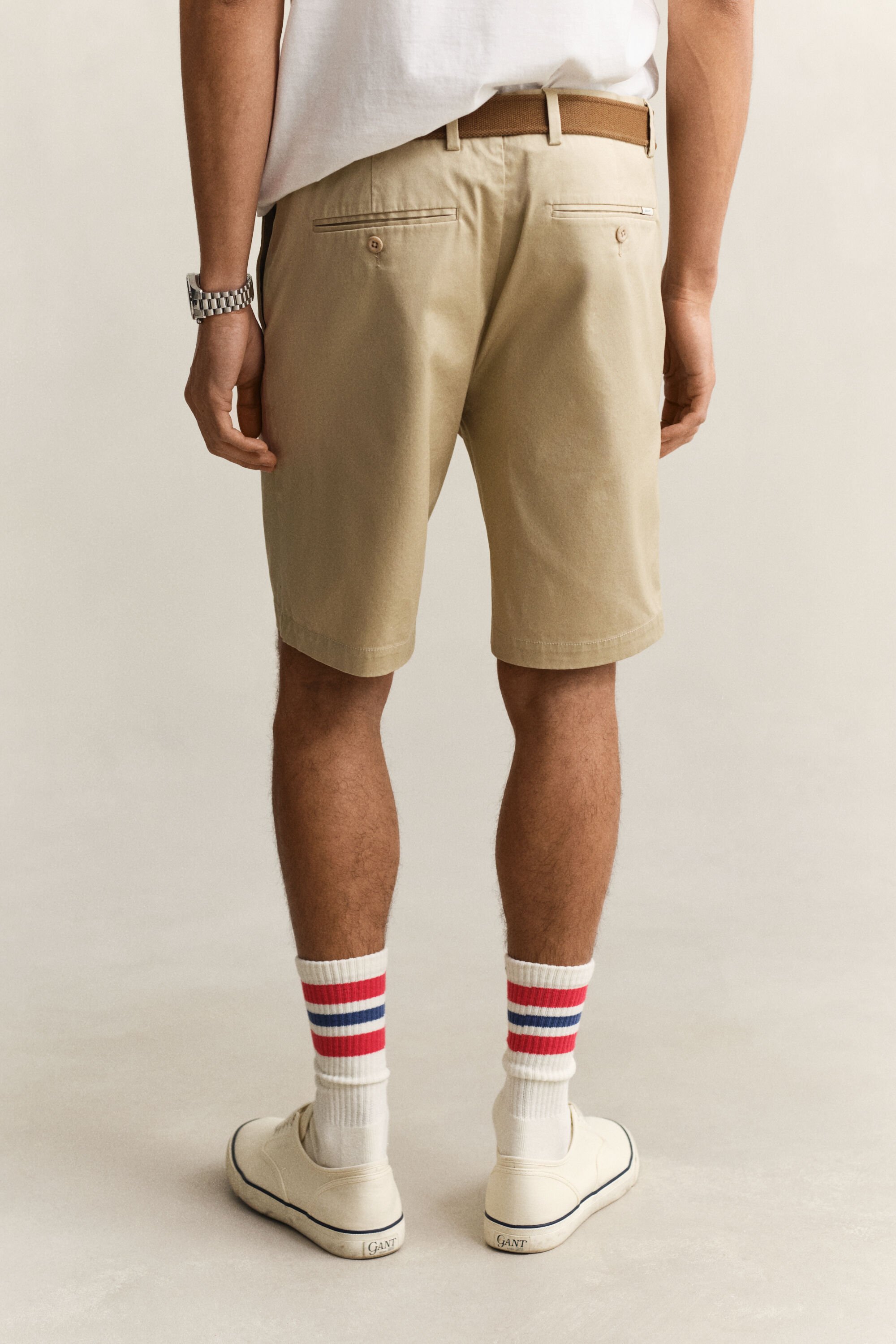 Short chino sportif