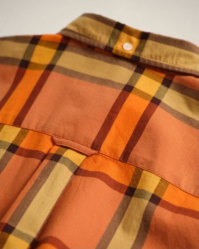 Chemise relaxed fit en coton Oxford &agrave; motif &eacute;cossais Wrangler x GANT