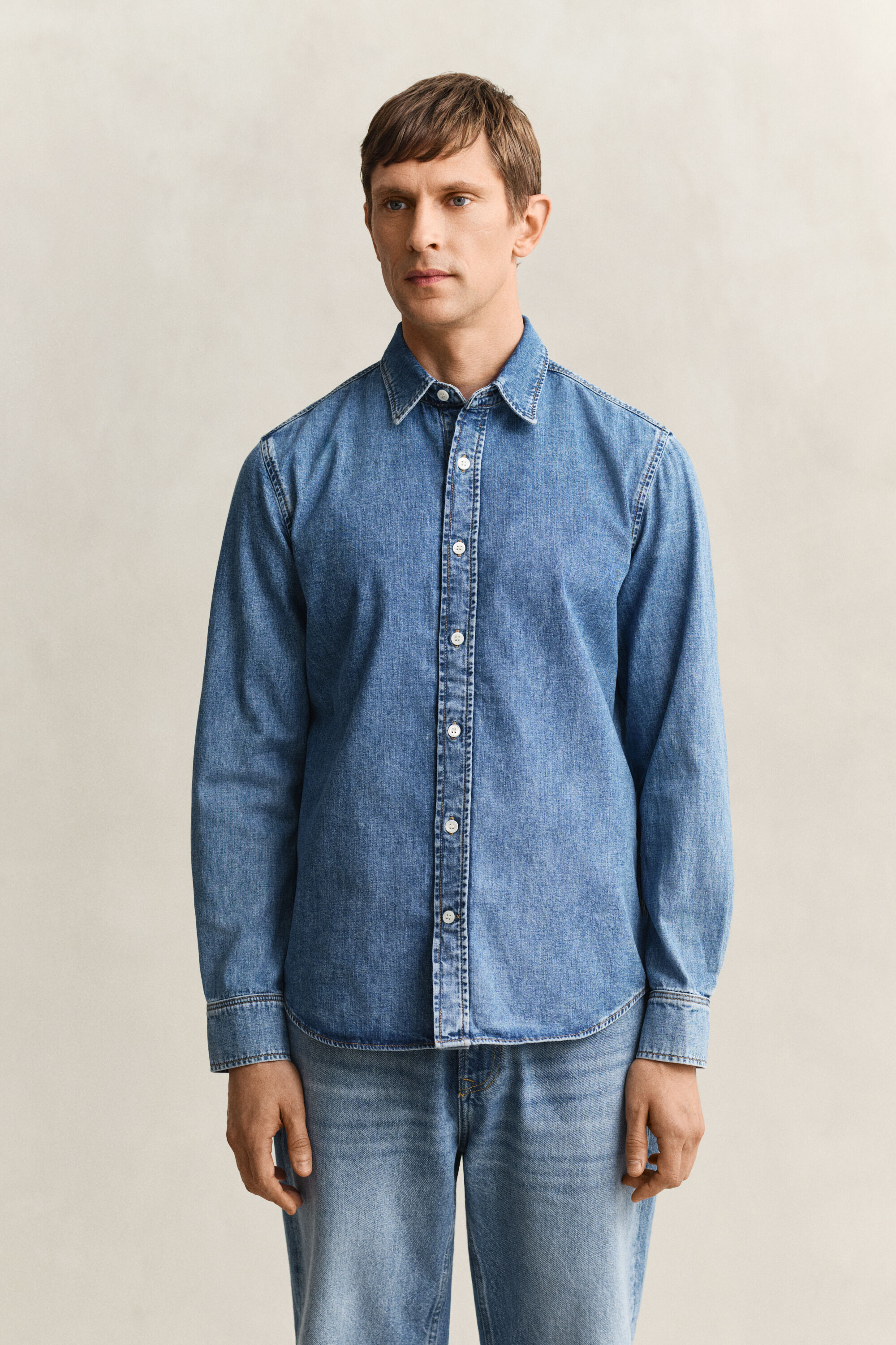 Chemise en denim