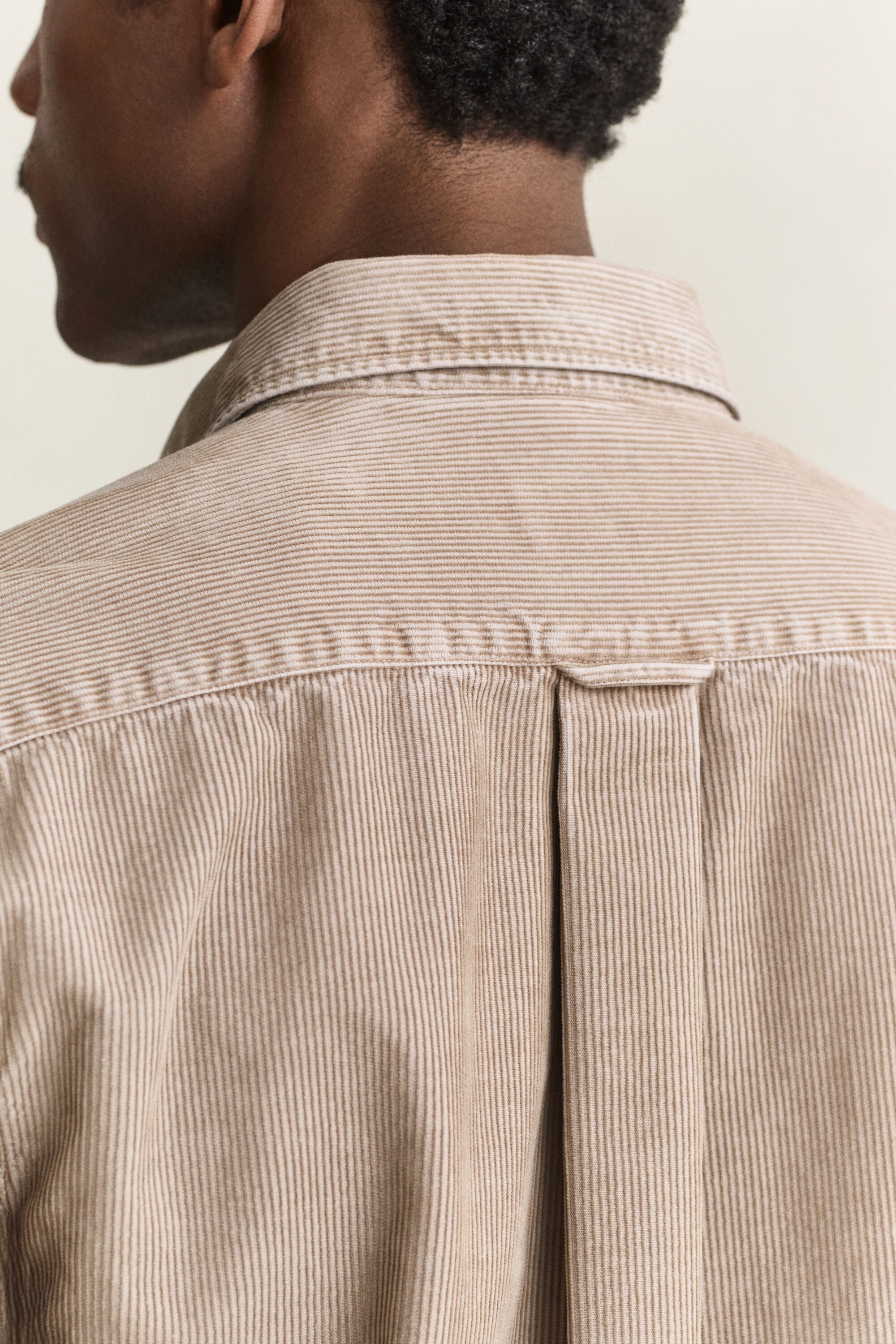 Chemise en velours côtelé