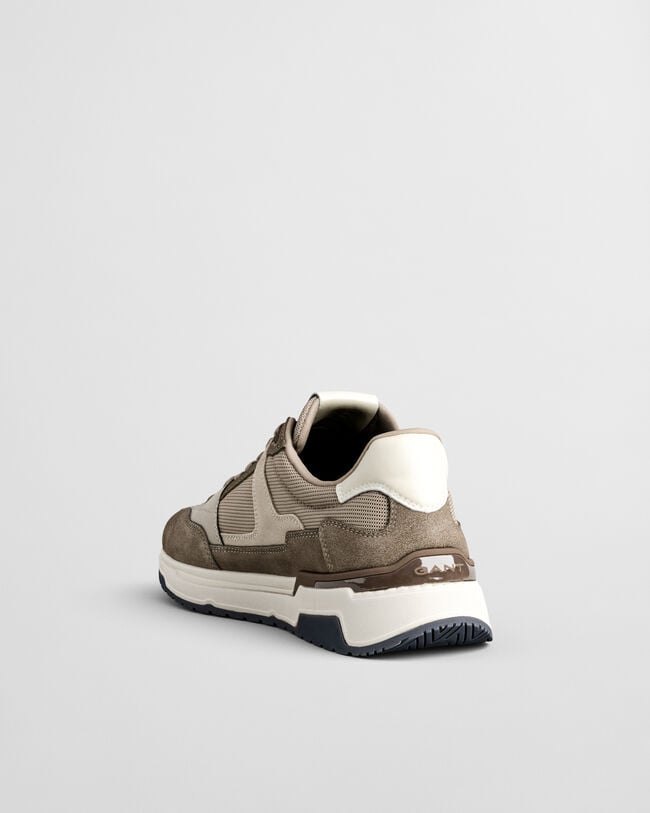 Baskets en daim et mesh Jeuton