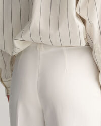 Pantalon relaxed fit plissé