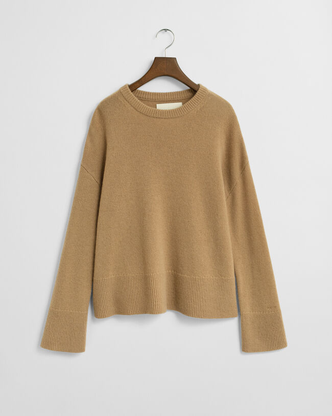 Pull col rond en cachemire