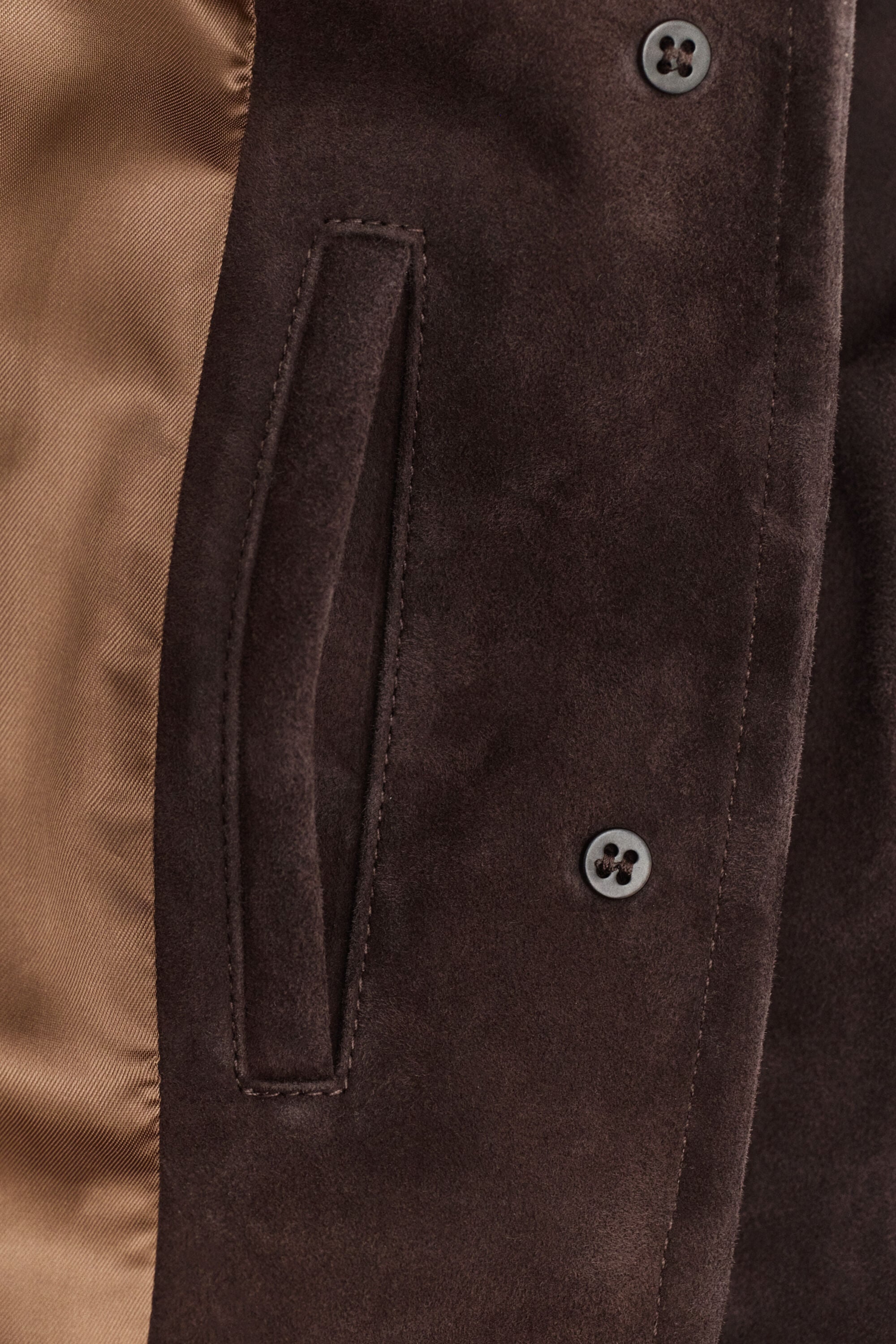 Veste en daim