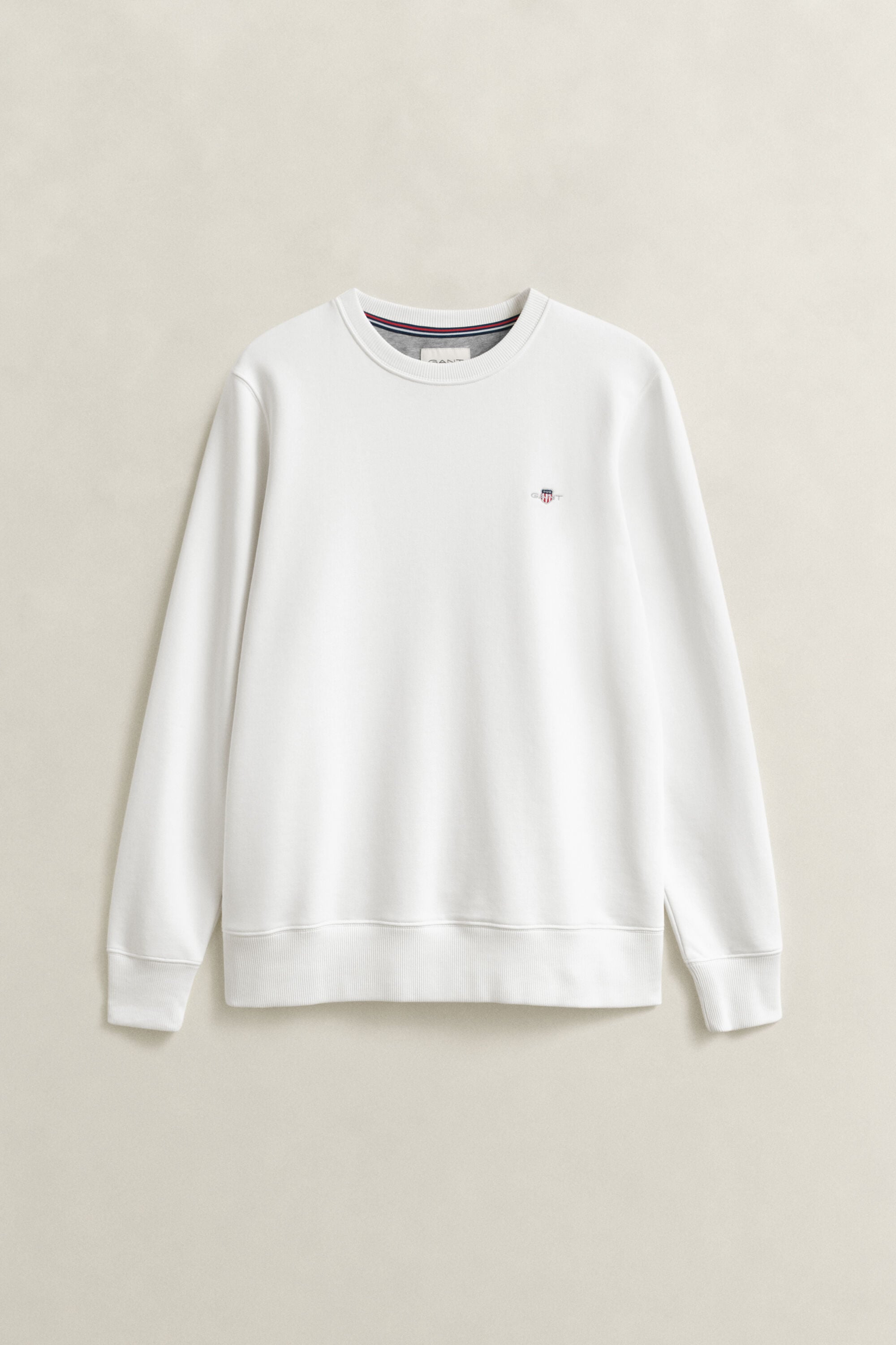Sweat-shirt col rond avec écusson