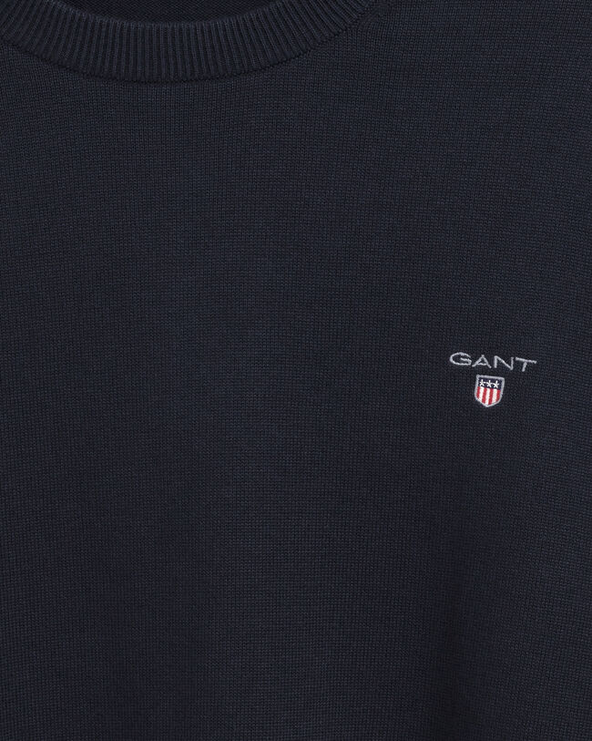 Pull ras du cou en coton Classic