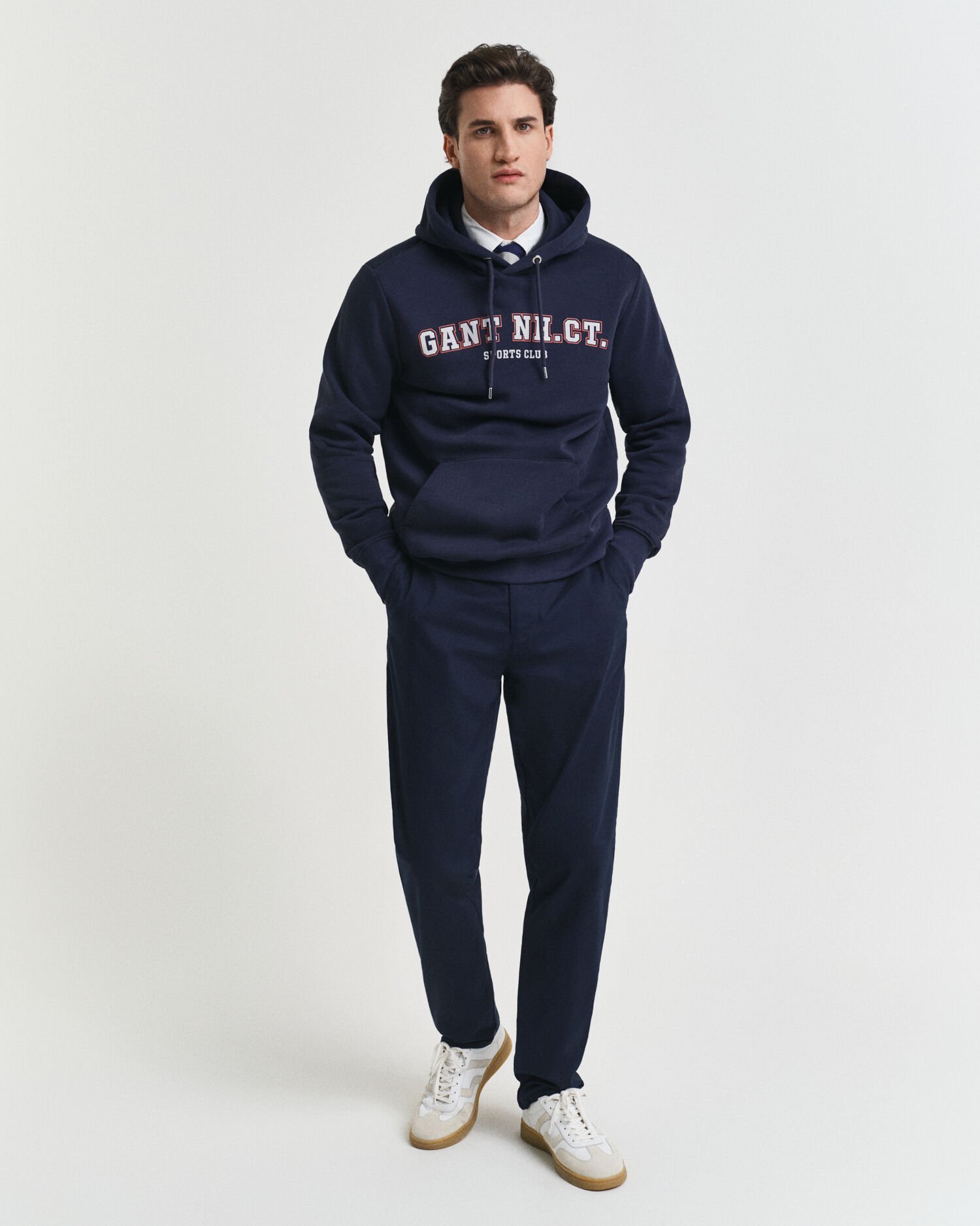 Pantalon chino coupe regular