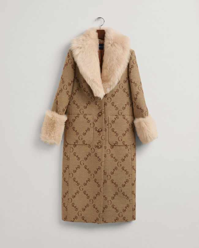 Manteau G Monogram Jacquard