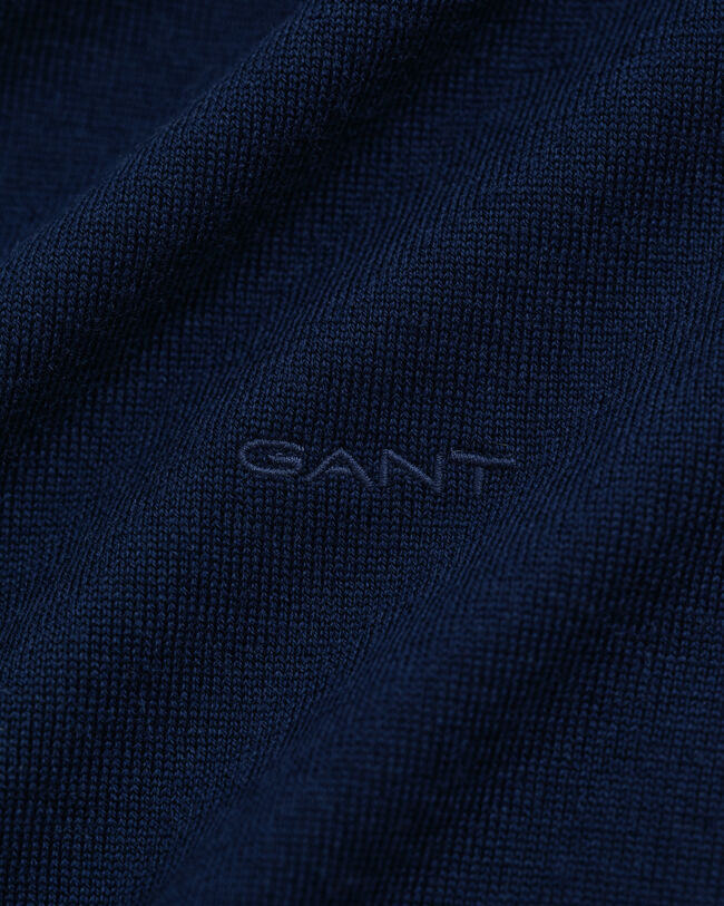 Pull col rond en laine mérinos extrafine