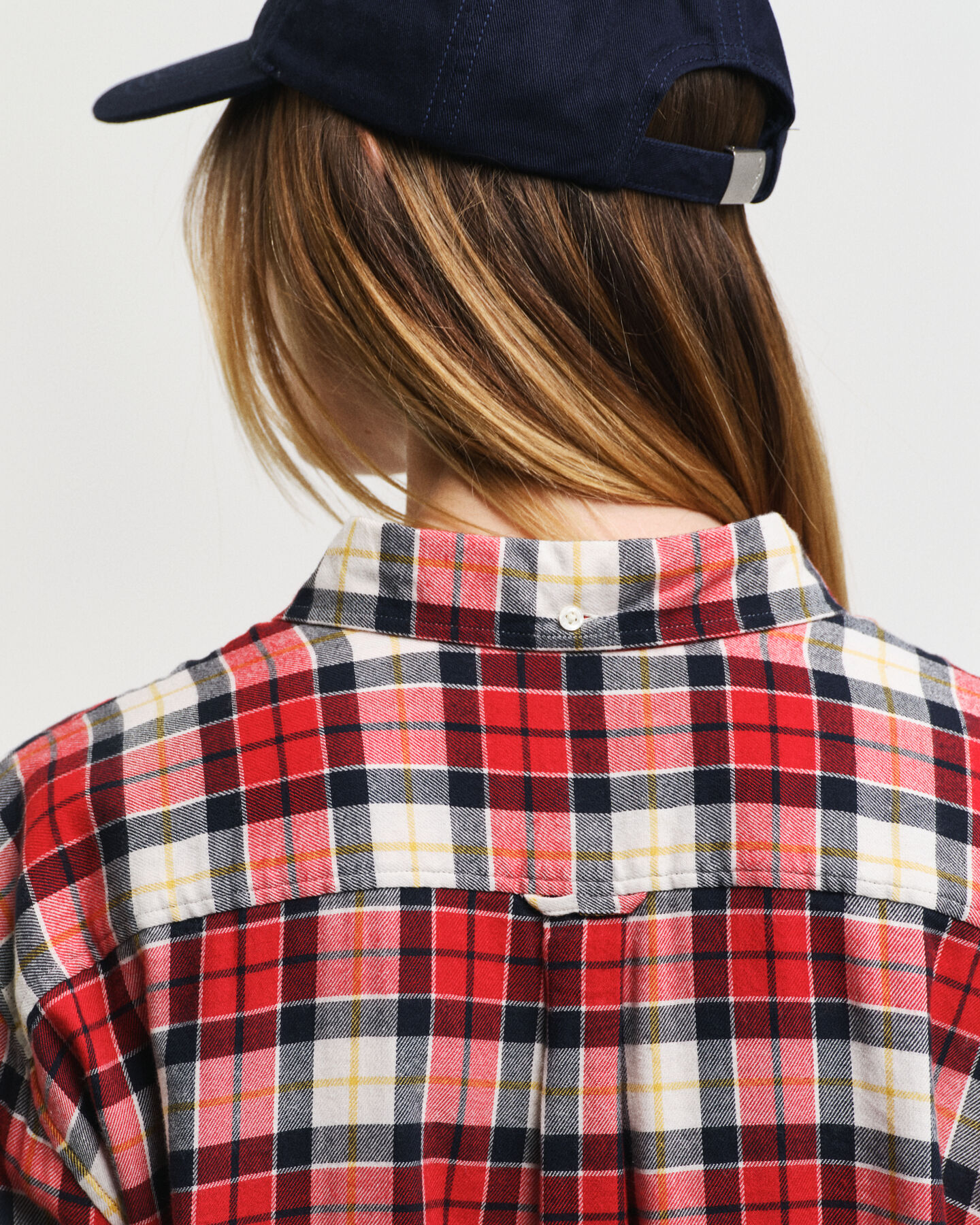 Chemise relaxed fit en flanelle à carreaux