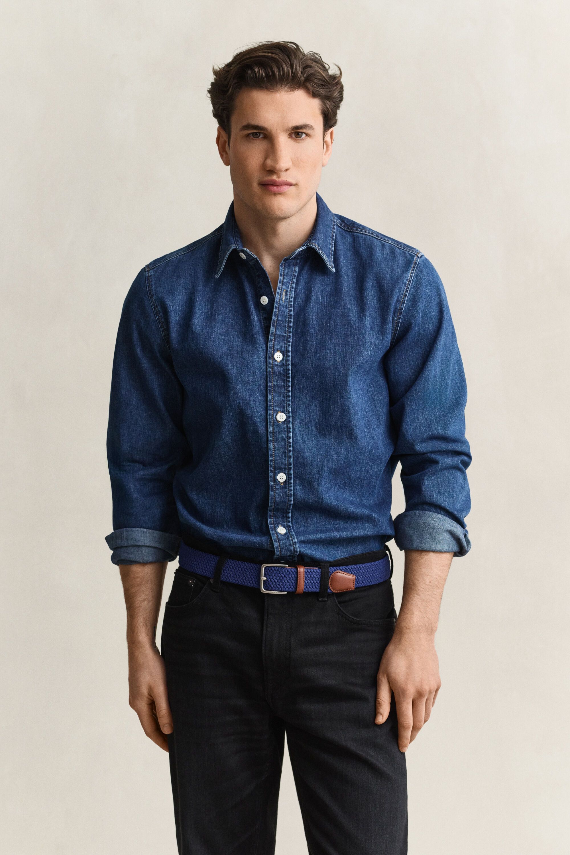Chemise en denim